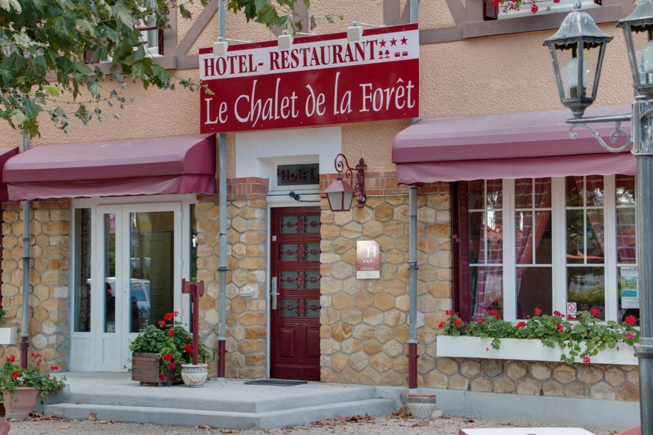 Le Chalet De La Foret Hotel 3 Etoiles Et Restaurant Виерзон Екстериор снимка